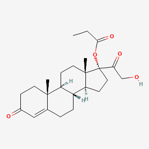 Chemical structure of Clascoterone