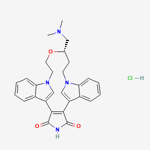 Chemical structure of LY 333531 hydrochloride