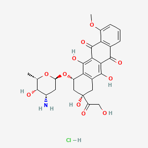 Chemical structure of Adriblastin