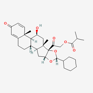 Chemical structure of Ciclesonide