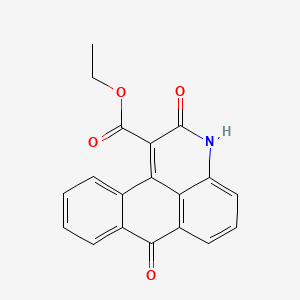 Chemical structure of NQDI 1