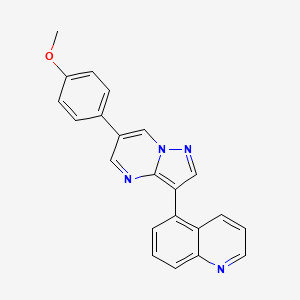 Chemical structure of ML347