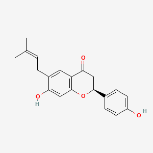 Chemical structure of Bavachin