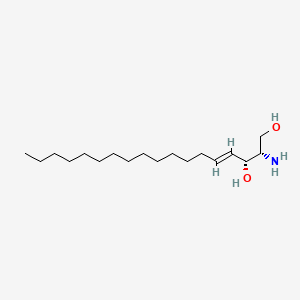 Chemical structure of 2-Aminooctadec-4-ene-1,3-diol