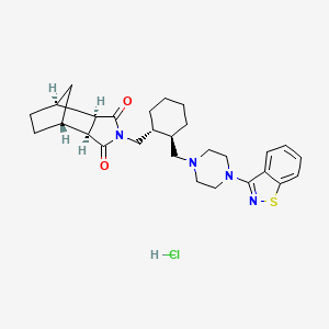 Chemical structure of Lurasidone HCl