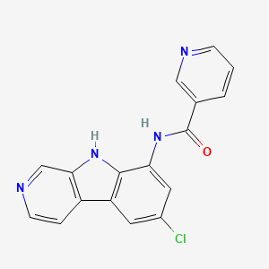 Chemical structure of PS-1145