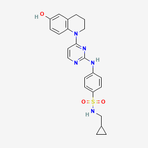 Chemical structure of Pyrintegrin