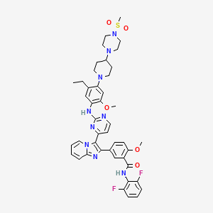 Chemical structure of GSK1904529A