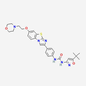 Chemical structure of Quizartinib