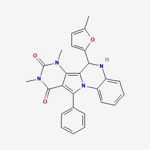 Chemical structure of PPQ-102