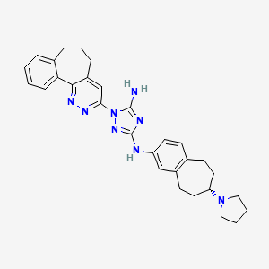 Chemical structure of R428
