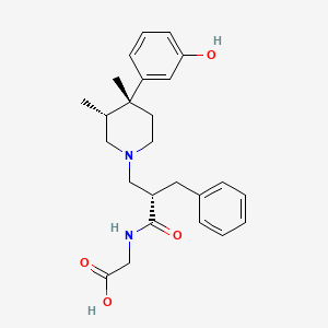 Chemical structure of Alvimopan