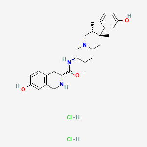 Chemical structure of JDTic 2HCl