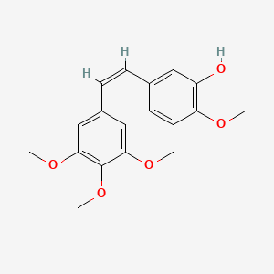 Chemical structure of Combretastatin A4
