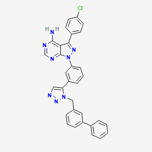 Chemical structure of KB SRC 4