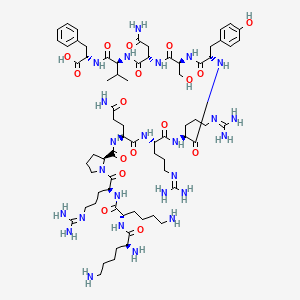 Chemical structure of DAPK Substrate Peptide