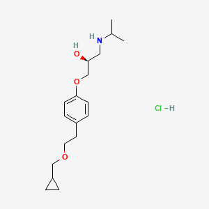 Chemical structure of Levobetaxolol HCl