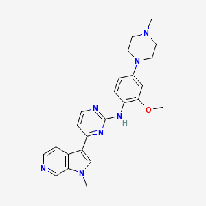 Chemical structure of AZ191