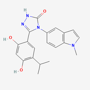 Chemical structure of Ganetespib