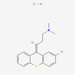 Chemical structure of Chlorprothixene Hydrochloride