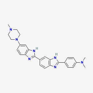 Chemical structure of Hoechst 34580