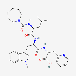 Chemical structure of FR 139317