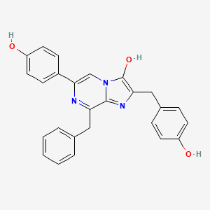 Chemical structure of Coelenterazine