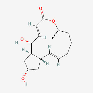 Chemical structure of Brefeldin A