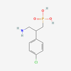 Chemical structure of Phaclofen
