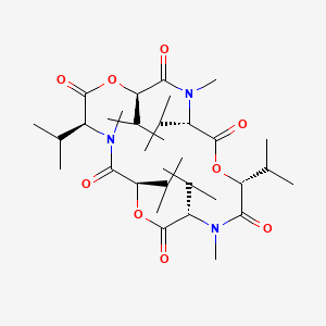 Chemical structure of Enniatin B