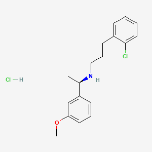 Chemical structure of R 568 hydrochloride
