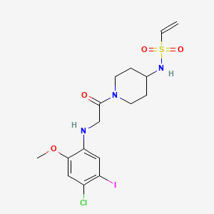 Chemical structure of K-Ras(G12C) inhibitor 9