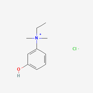Chemical structure of Edrophonium Chloride