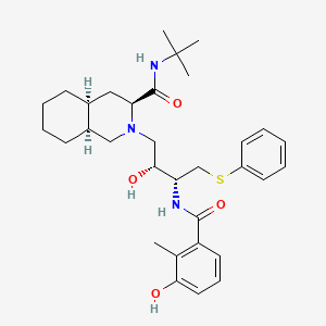 Chemical structure of Nelfinavir