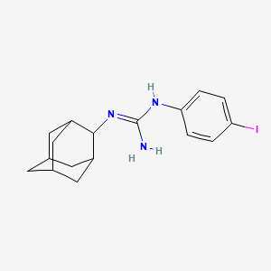 Chemical structure of IPAG