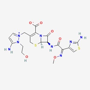Chemical structure of Cefoselis