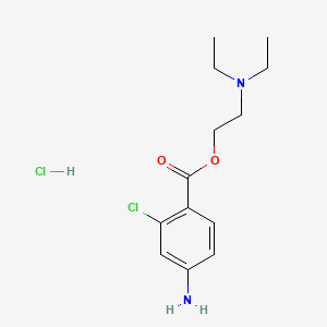 Chemical structure of Nesacaine