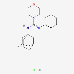 Chemical structure of PNU 37883 hydrochloride