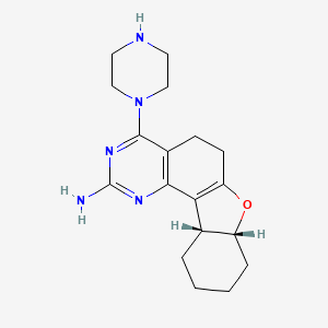 Chemical structure of A 987306