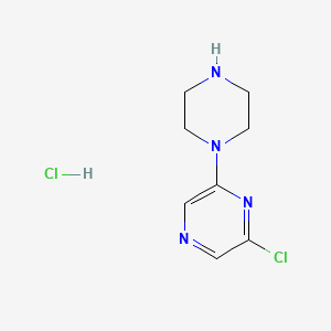 Chemical structure of MK 212 hydrochloride