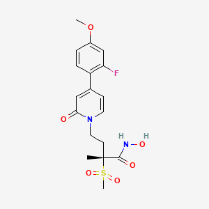 Chemical structure of PF 5081090
