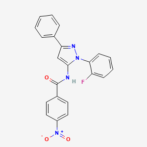 Chemical structure of VU 1545