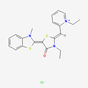 Chemical structure of MKT 077
