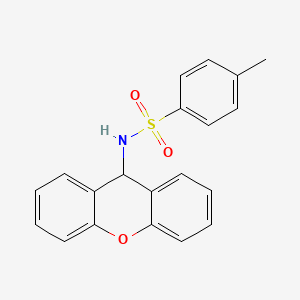 Chemical structure of AH 7614