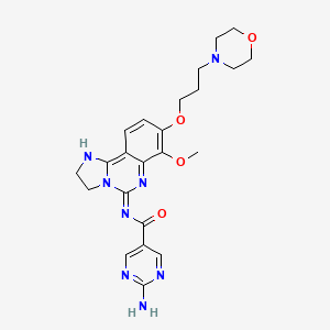 Chemical structure of Copanlisib