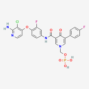 Chemical structure of BMS-817378