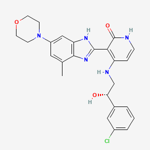 Chemical structure of BMS-536924