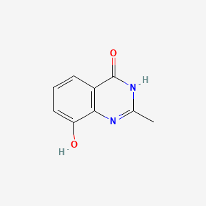Chemical structure of NU 1025