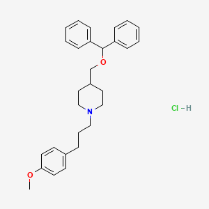 Chemical structure of UK 78282 hydrochloride