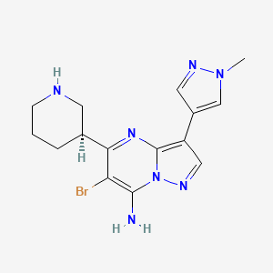 Chemical structure of SCH900776 S-isomer